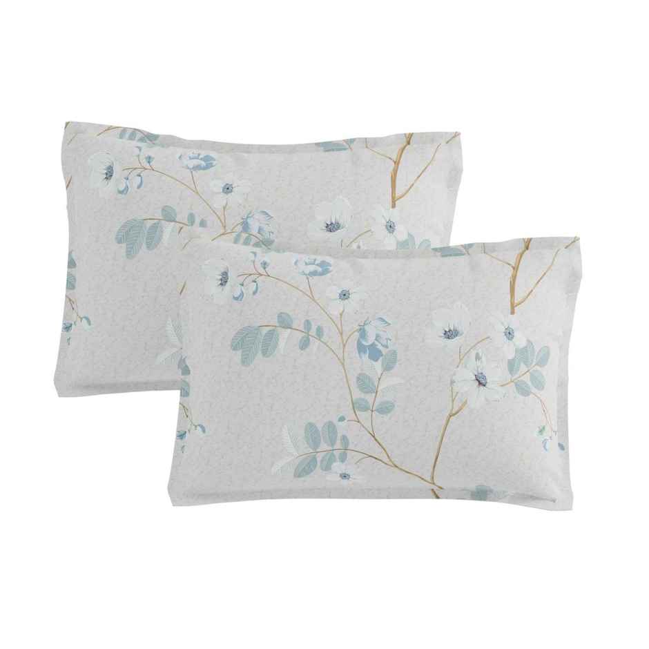 Status Imperial Corner Fitted Bedsheet | Pale Sand Wildflowers | 198 x 182 cm