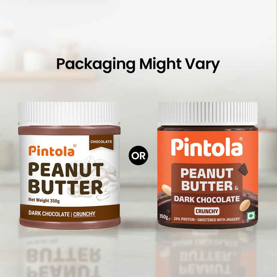 Pintola Peanut Butter Chocolate Flavour Crunchy - 18.6G Protein & 5.2G Dietary Fiber