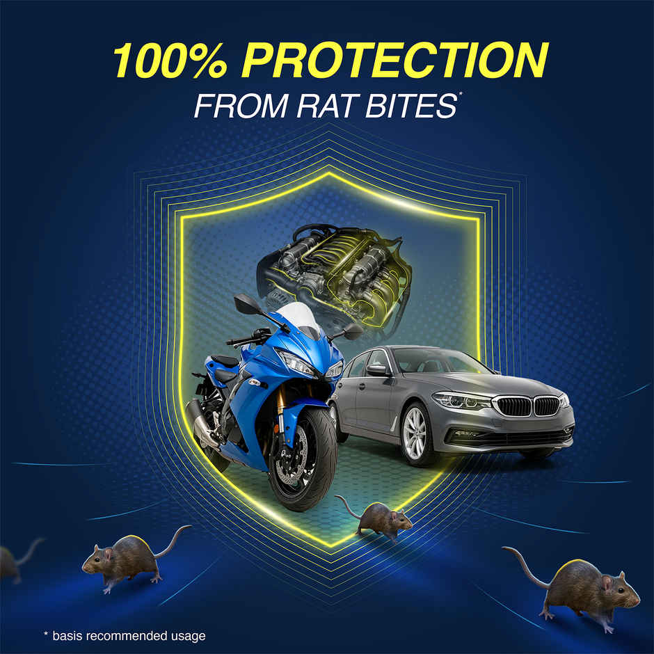 HIT Rat Repellent Spray | Safe to use in Cars & Bikes
