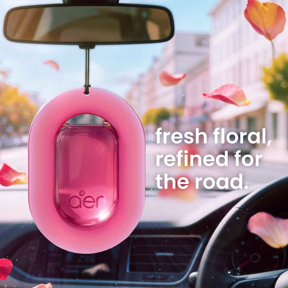 Godrej Aer O - Hanging Car Air Freshener - Rose Blossom