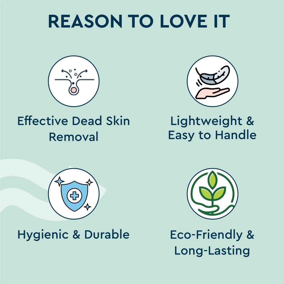 GUBB Glass Powder Pumice Stone | White