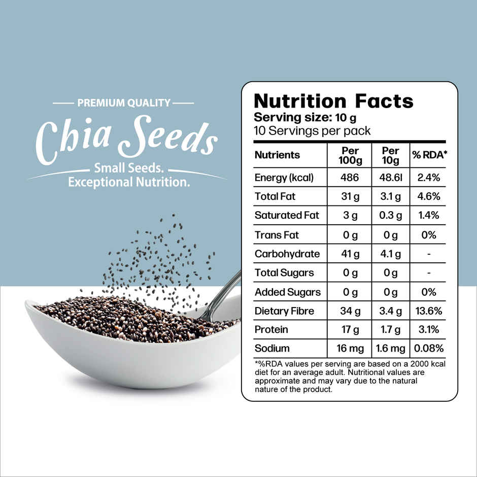 Farmse Chia Seeds Raw
