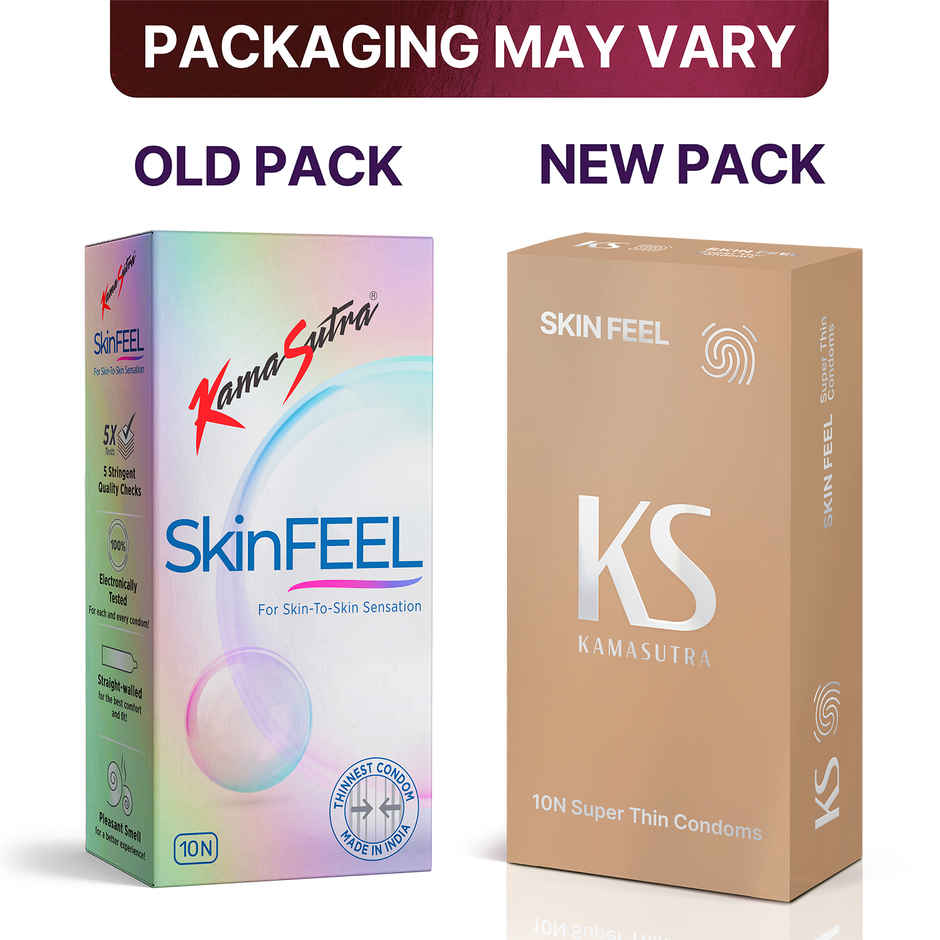 KamaSutra Skin Feel Thinnest Condoms for Men