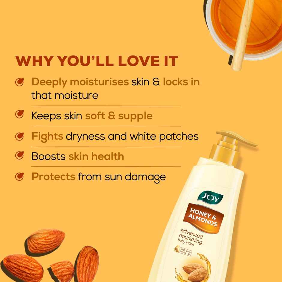 Joy Honey & Almonds Advanced Nourishing Body Lotion