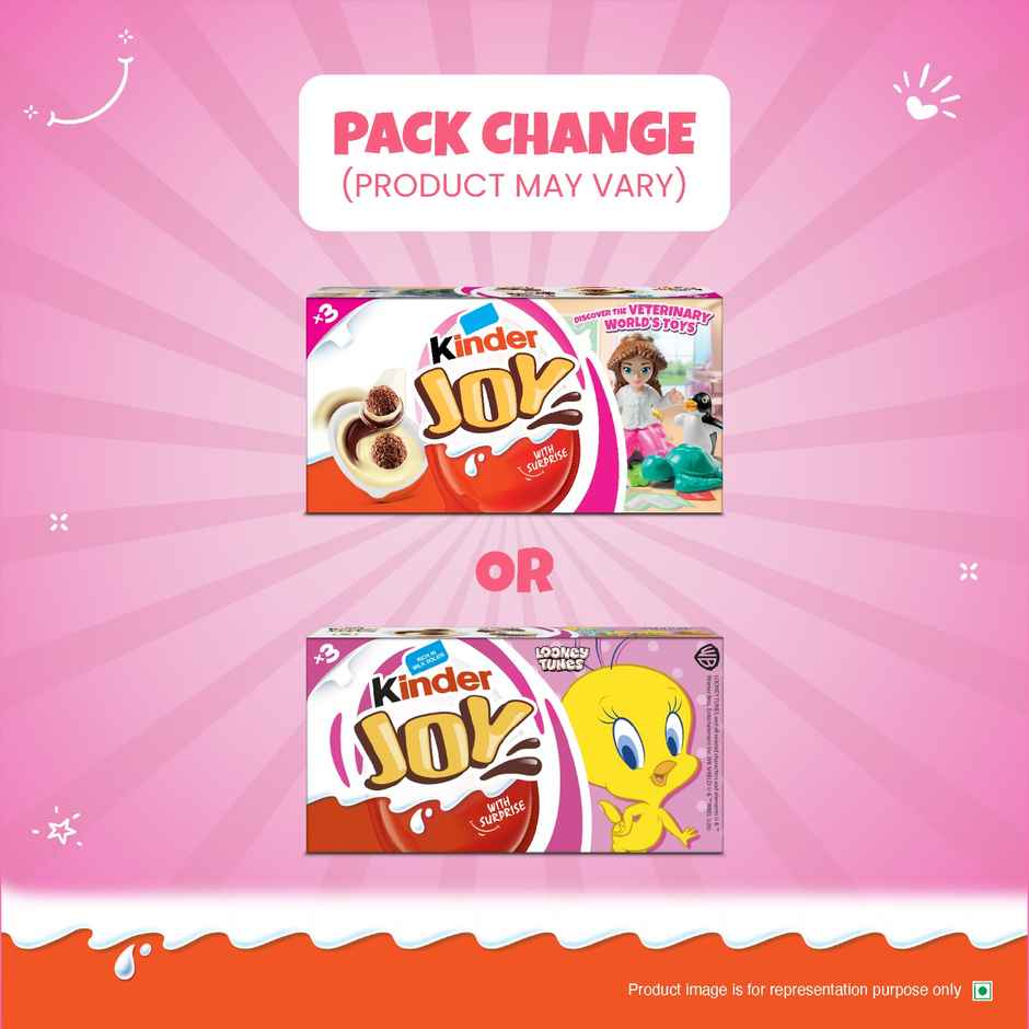 Kinder Joy Pink | Chocolate | Assorted