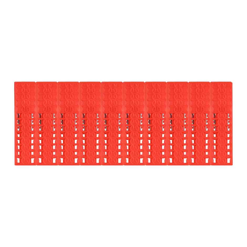 Sinco Misty Cloth Clips / Cloth Pegs - Pack of 1 (10 Pieces) - Red