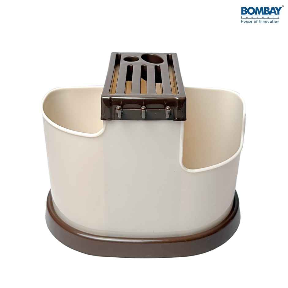 Empty Cutlery Holder | Brown