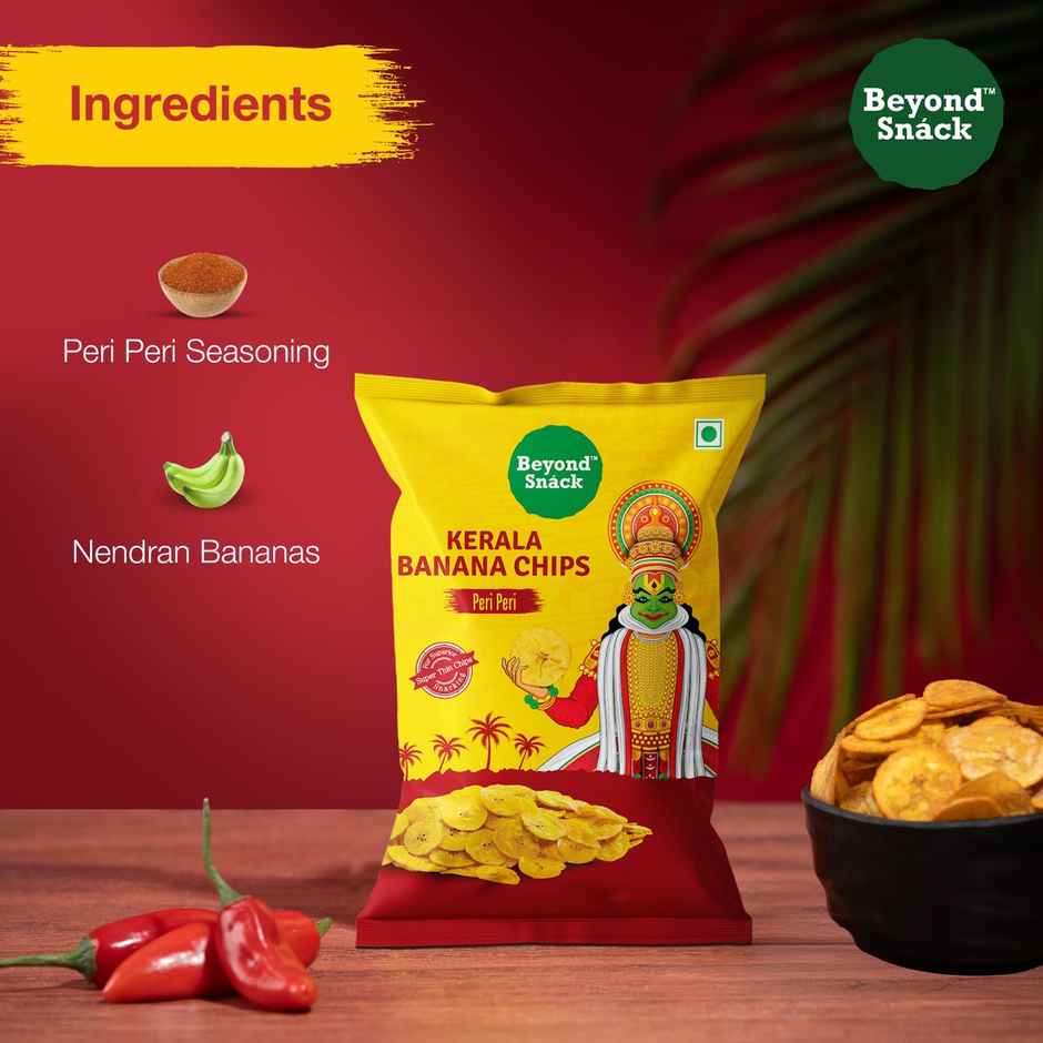Beyond Snack Kerala Banana Chips - Peri Peri