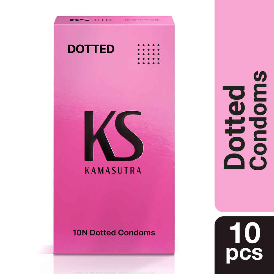 KamaSutra Dotted Condoms For Men | Safe & Comfortable