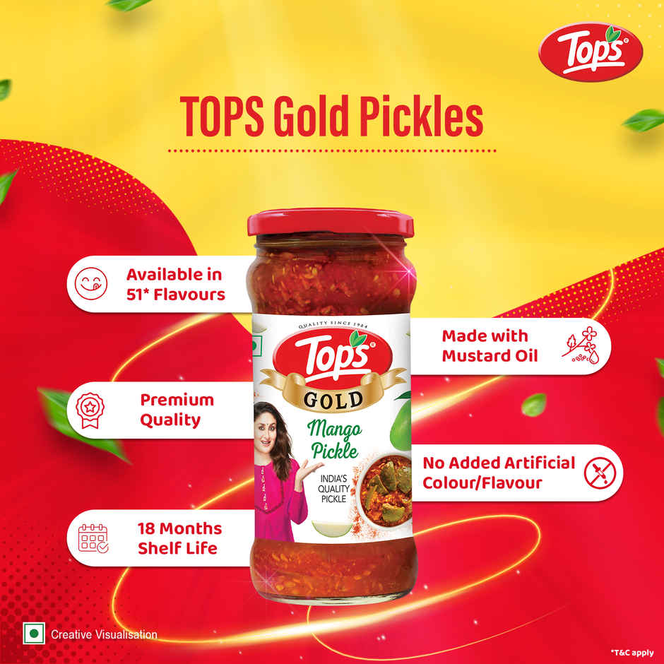 Tops Pickle - Gold Mango