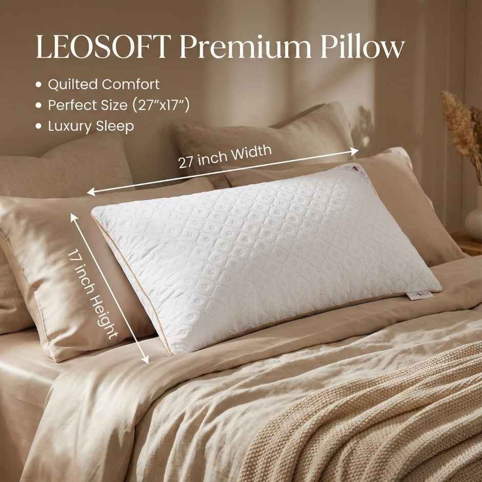 Leosoft Nature Feel Pillow Filler 17 x 27 Inches