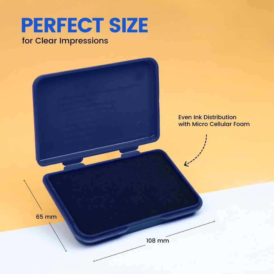 Soni OfficeMate Stamp Pad Violet Medium