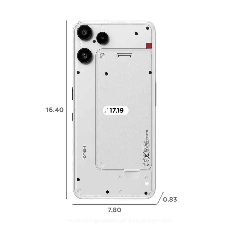 Nothing Phone (3a) Lite (White, 128 GB) (8 GB RAM)
