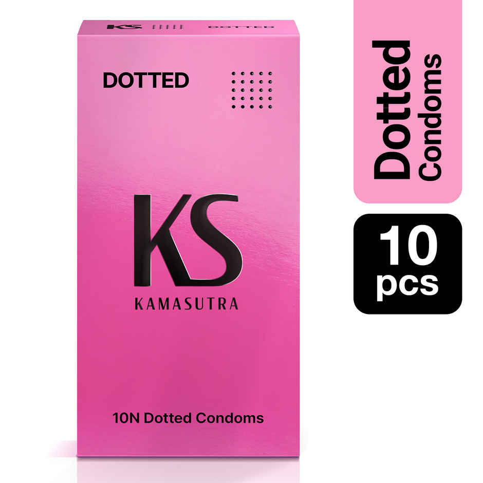 KamaSutra Dotted Condoms For Men | Safe & Comfortable