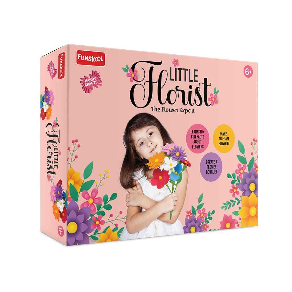 Funskool Little Florist Foam Arts and Crafts DIY Kit