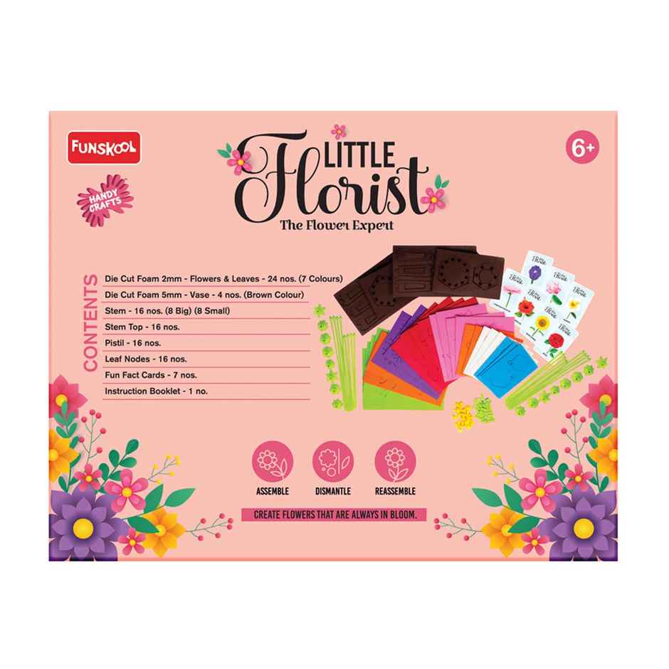 Funskool Little Florist Foam Arts and Crafts DIY Kit