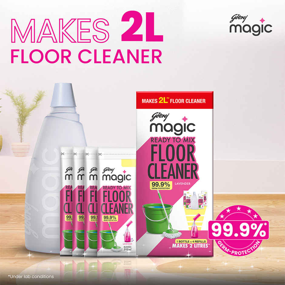 Godrej Magic Lavender Ready To Mix Floor Cleaner