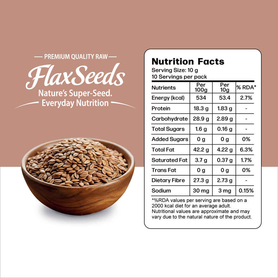 Farmse Flax Seeds Raw