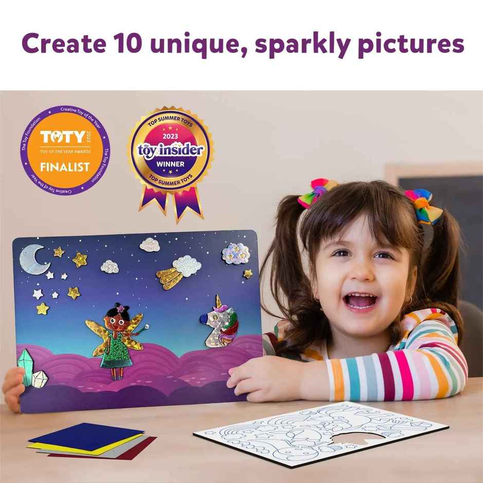 Skillmatics Art & Craft Activity - Foil Fun Unicorns & Princesses