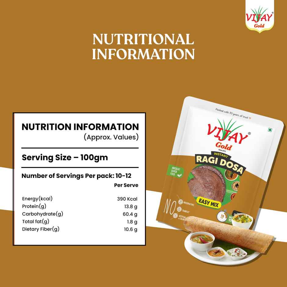 Vijay Gold Ragi Dosa Mix