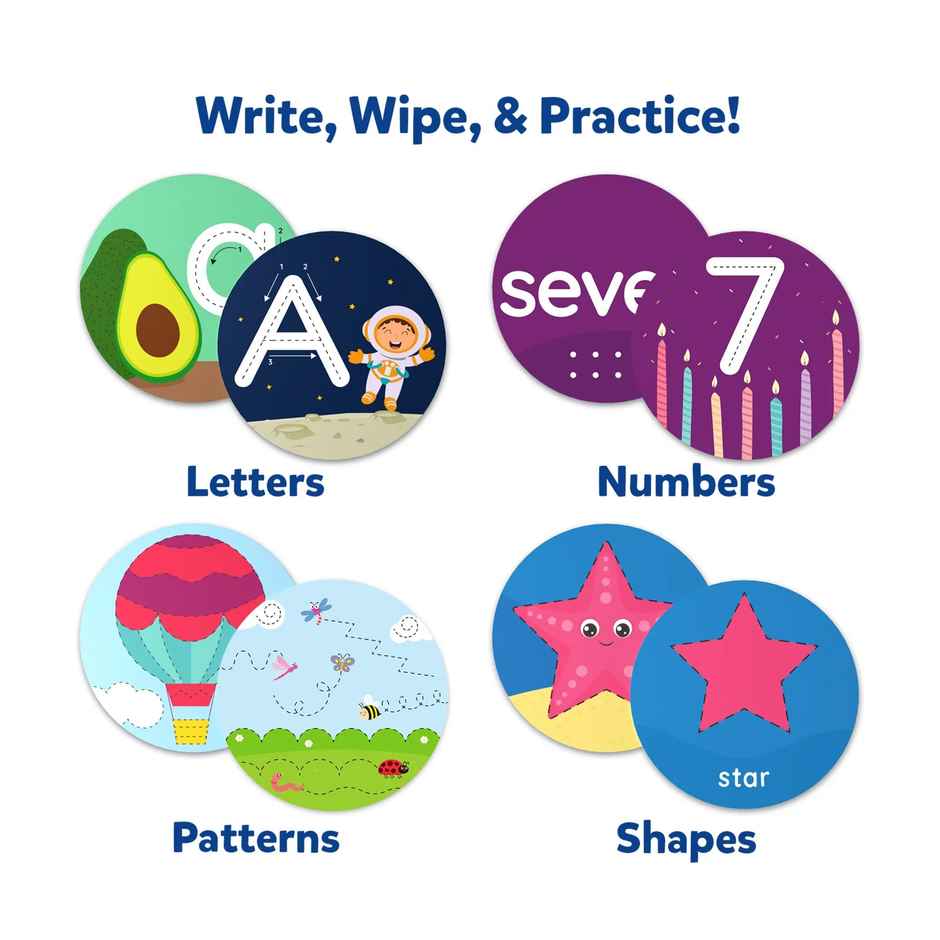 Skillmatics Write & Learn Cards For Toddlers