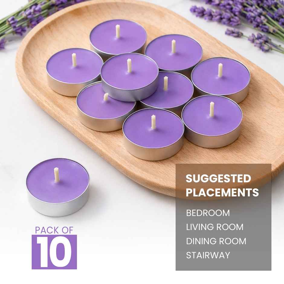 IRIS Lavender Scented Tealight Candles