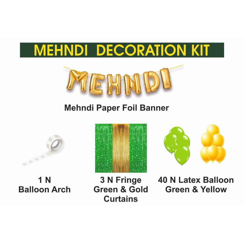 Mehndi Decoration Kit | Let's Vybe
