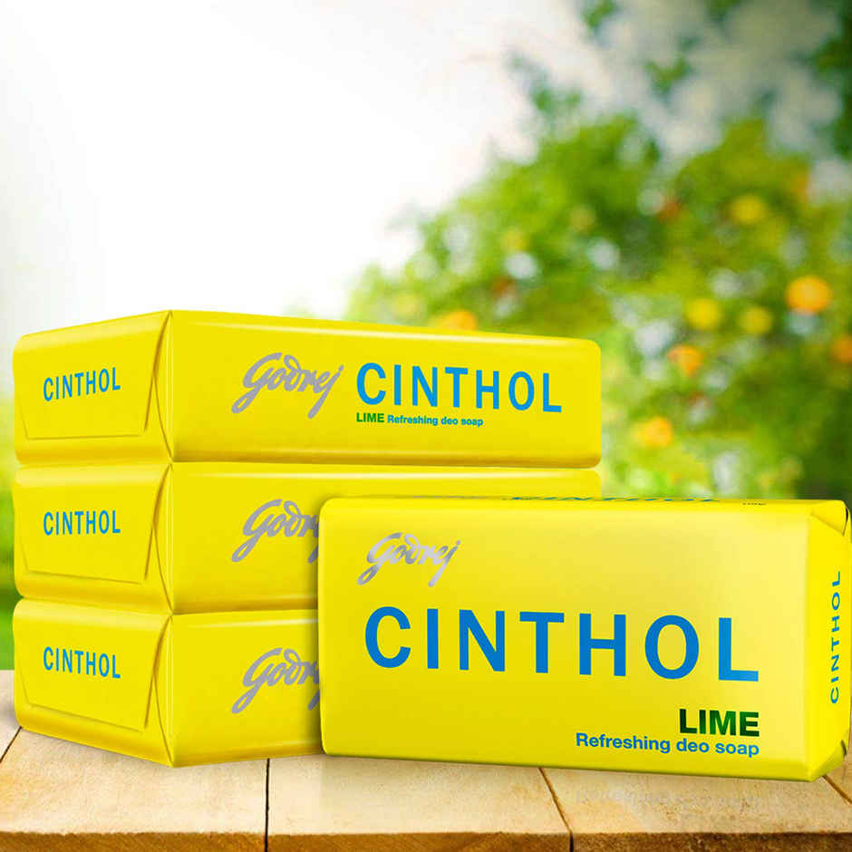 Cinthol Lime Bath Soap - Value Pack, For Men & Women