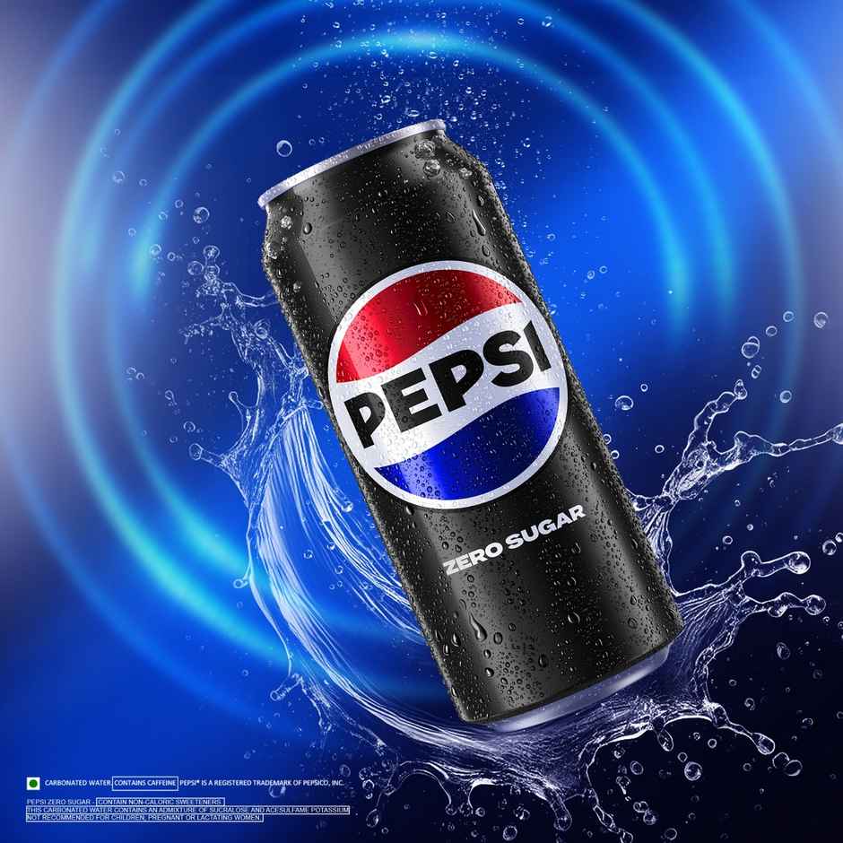 Pepsi Black Cola Diet Soft Drink | Low-Calorie Refreshment