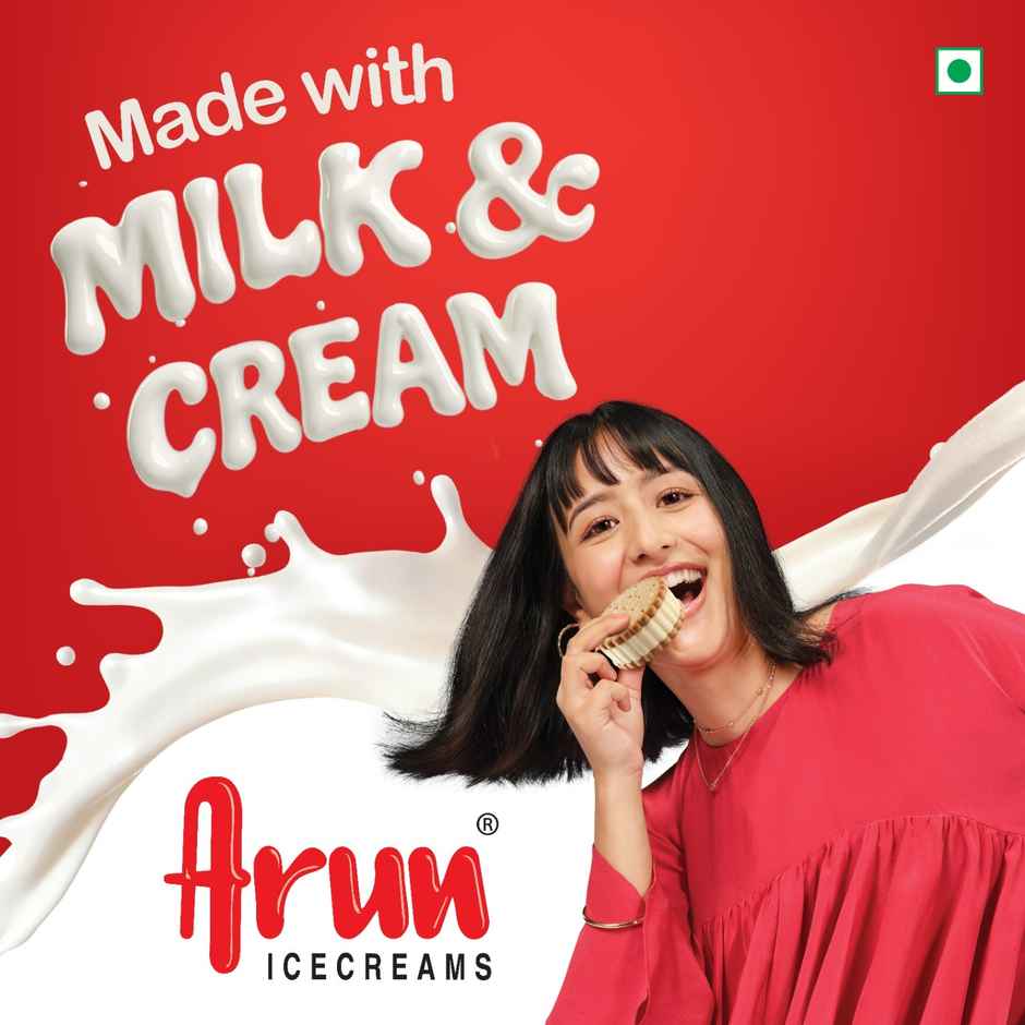 Arun Sea Salt Caramel Gronola Ice Cream Sandwich