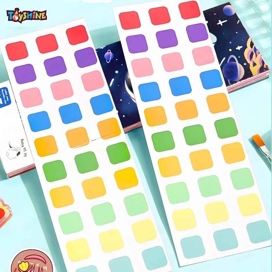 Toyshine Painting & Drawing Book with Brush DIY Art Kit for Kids