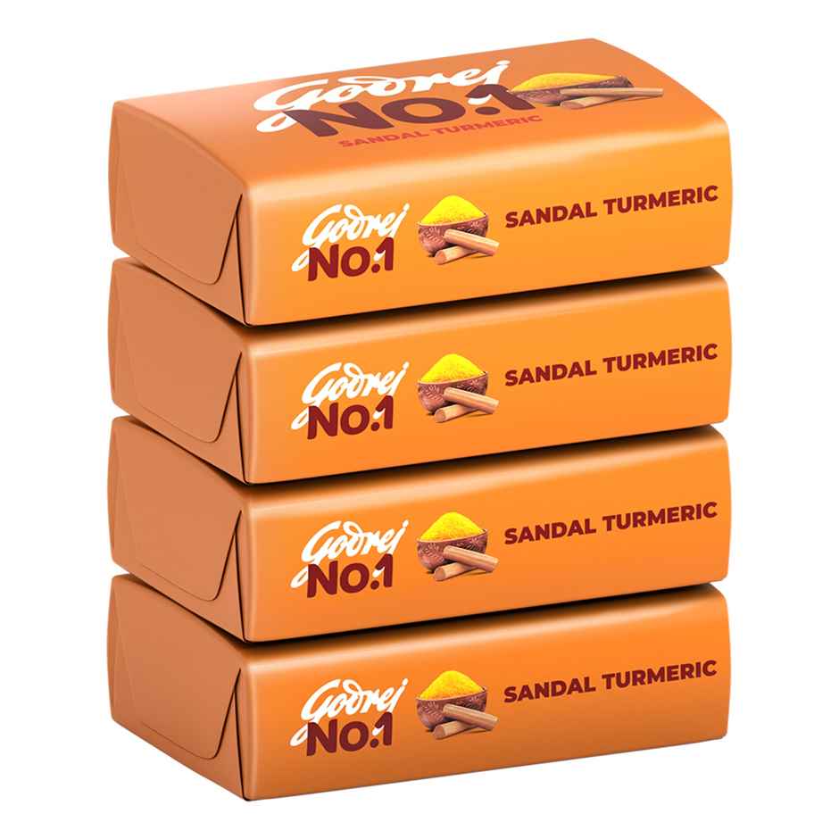 Godrej No.1 Bath Soap Sandal & Turmeric