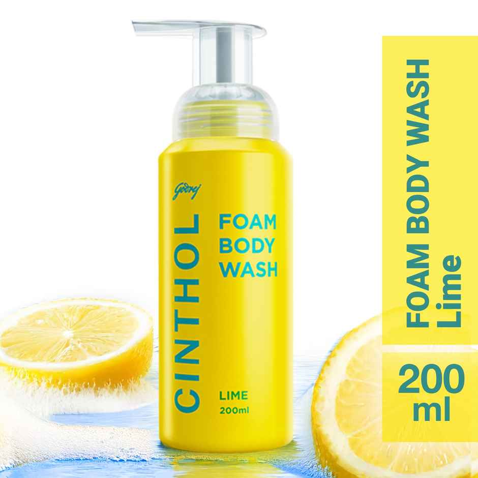 Cinthol Lime Foam Body Wash