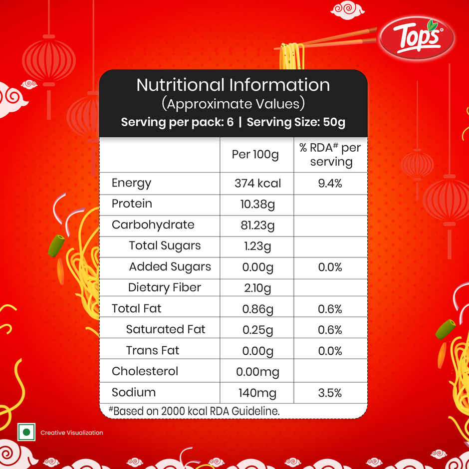 Tops Hakka Noodle Plain Combo
