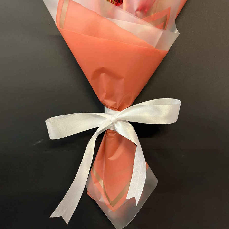 Orange Blush Love Dried Flower Bouquet | Ideal for Gifting | Farmerr