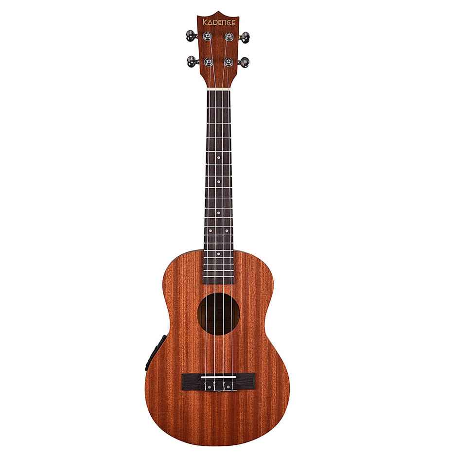 Kadence Concert Sized Ukulele 24Inch | Built In Equalizer With Bag And Tuner | Mahagony Wood