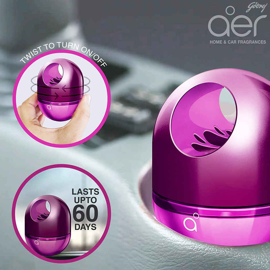 Godrej Aer Twist Car Air Freshener Gel Car Accessories Rich Irish Cocktail