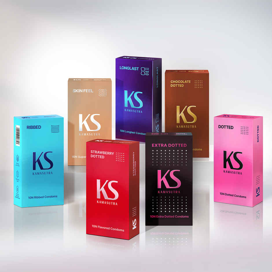 KamaSutra Dotted Condoms For Men | Safe & Comfortable