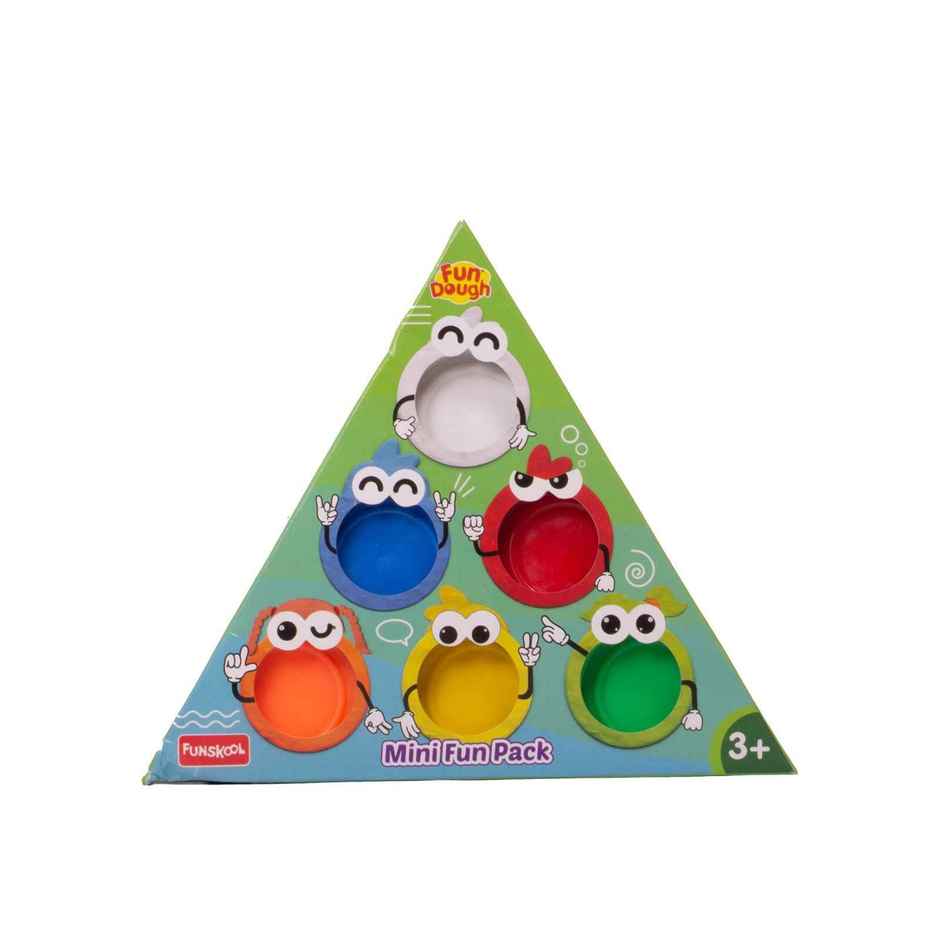 Fundough Mini Fun Pack, Play Dough, Child-Safe Clay