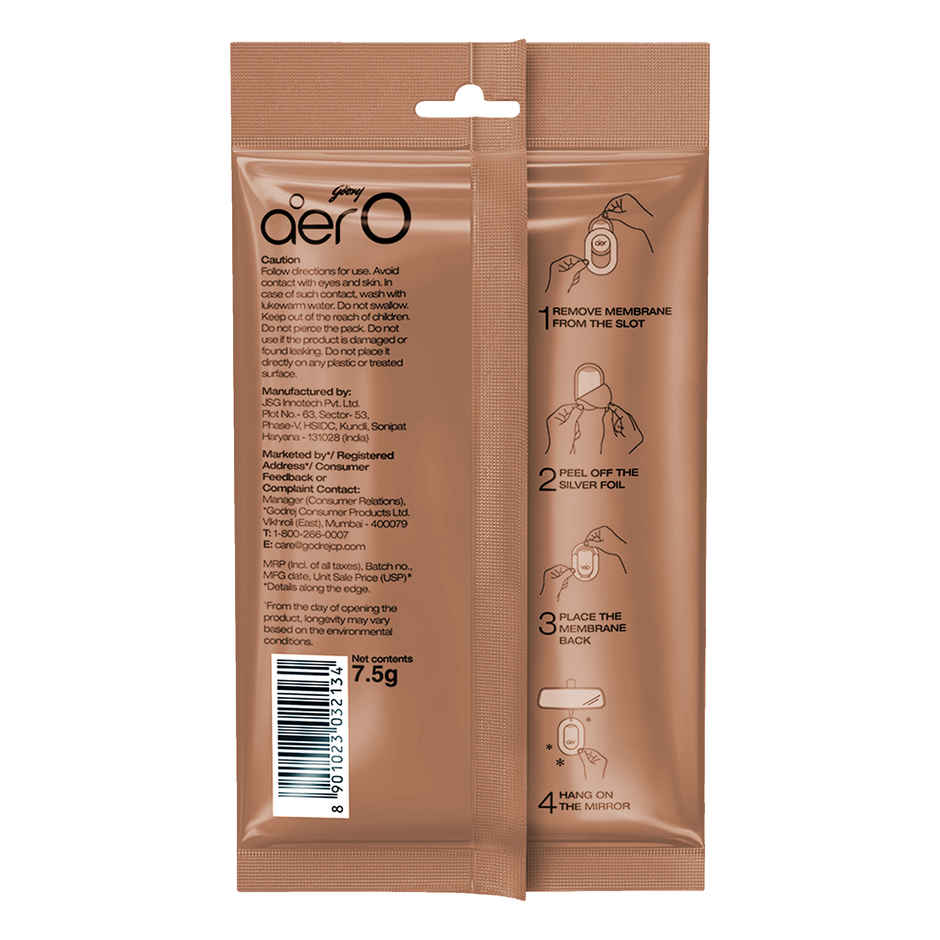 Godrej Aer Caramel Latte Hanging Car Freshener