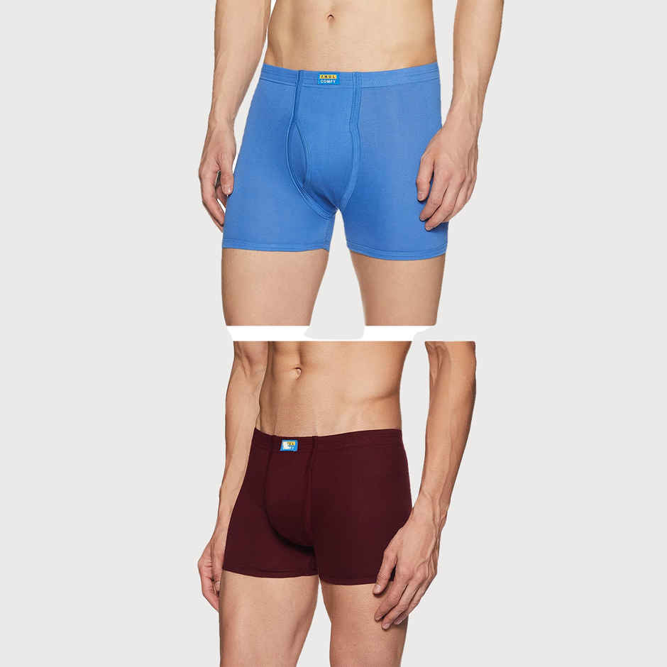 Amul Comfy Men's Solid Trunk | Multicolor - 105