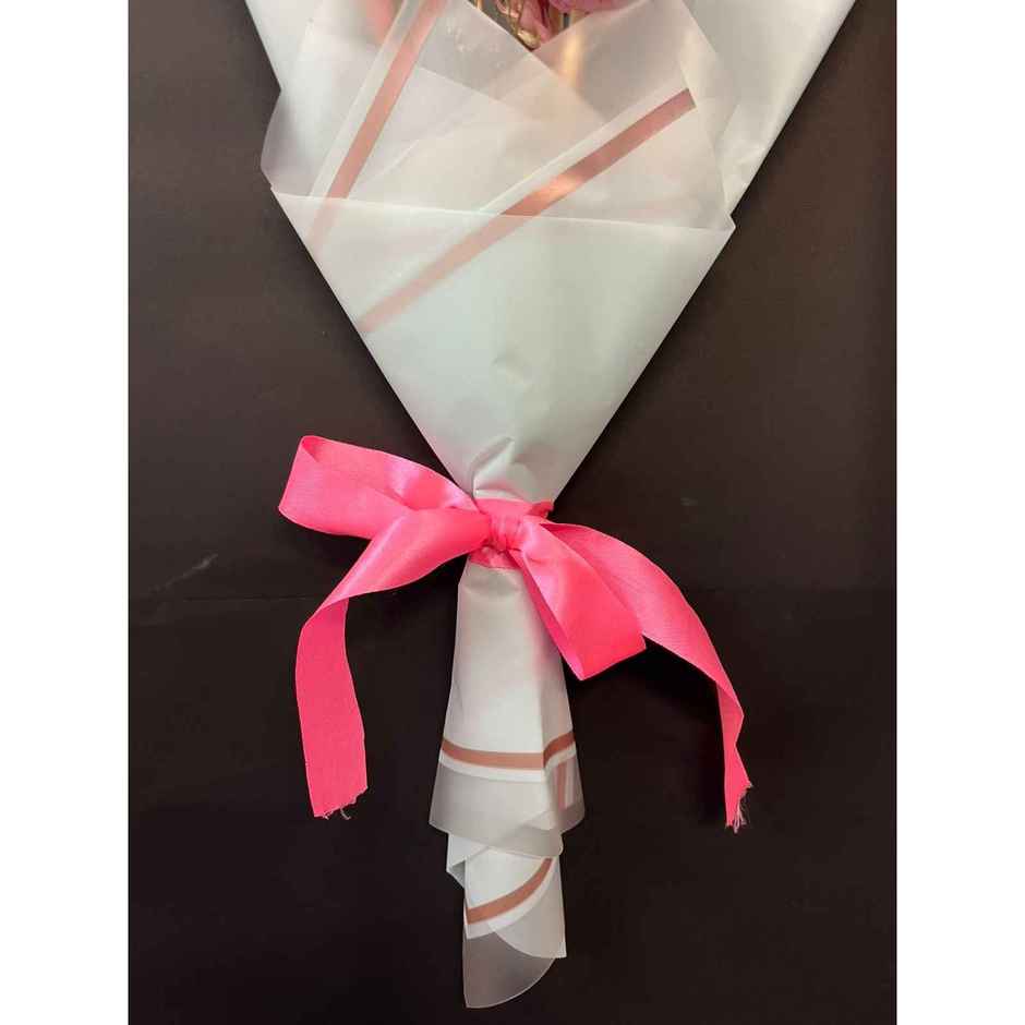 Pink Whisper Love Dried Flower Bouquet | Ideal for Gifting | Farmerr