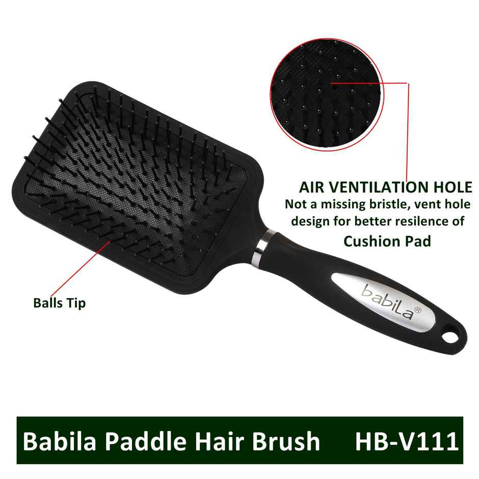 Babila Paddle Hair Brush-Hb-V111