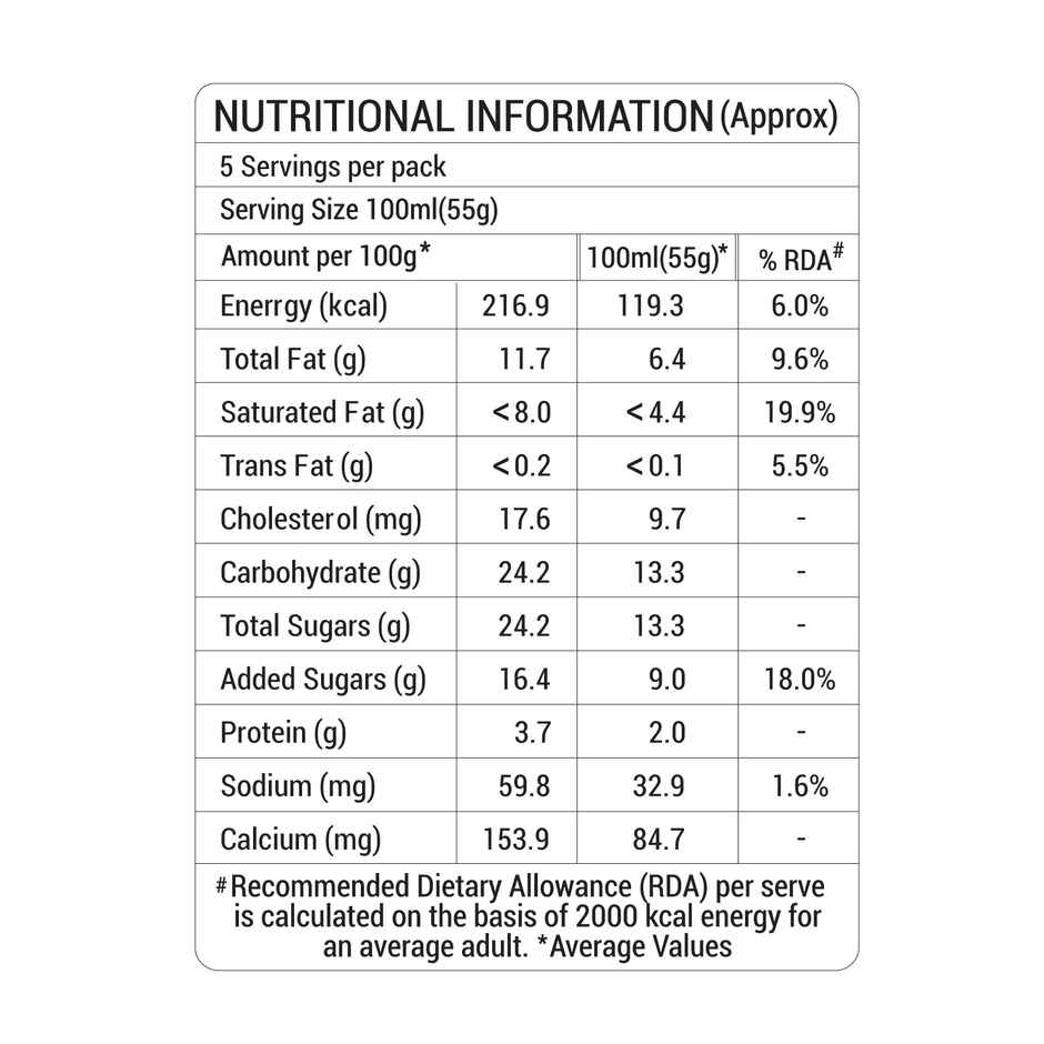 Milkymist Mango Tub | Frozen Dessert Tub