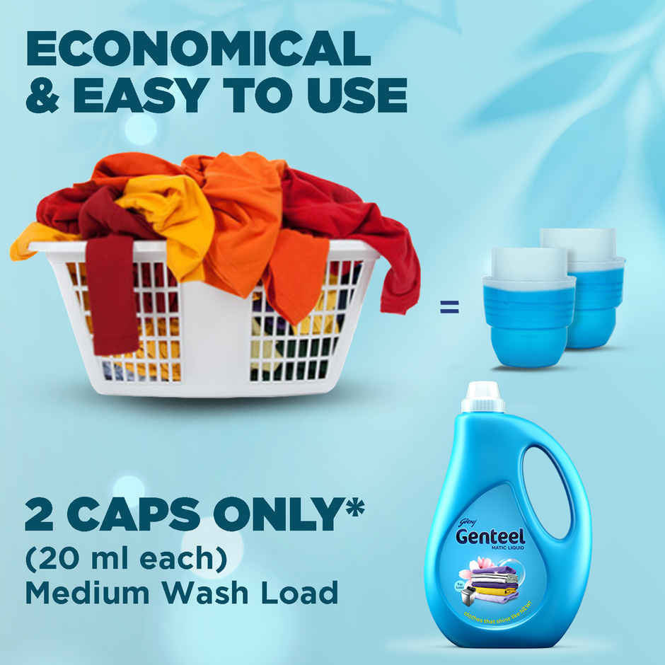 Godrej Genteel Matic Top Load Detergent Liquid