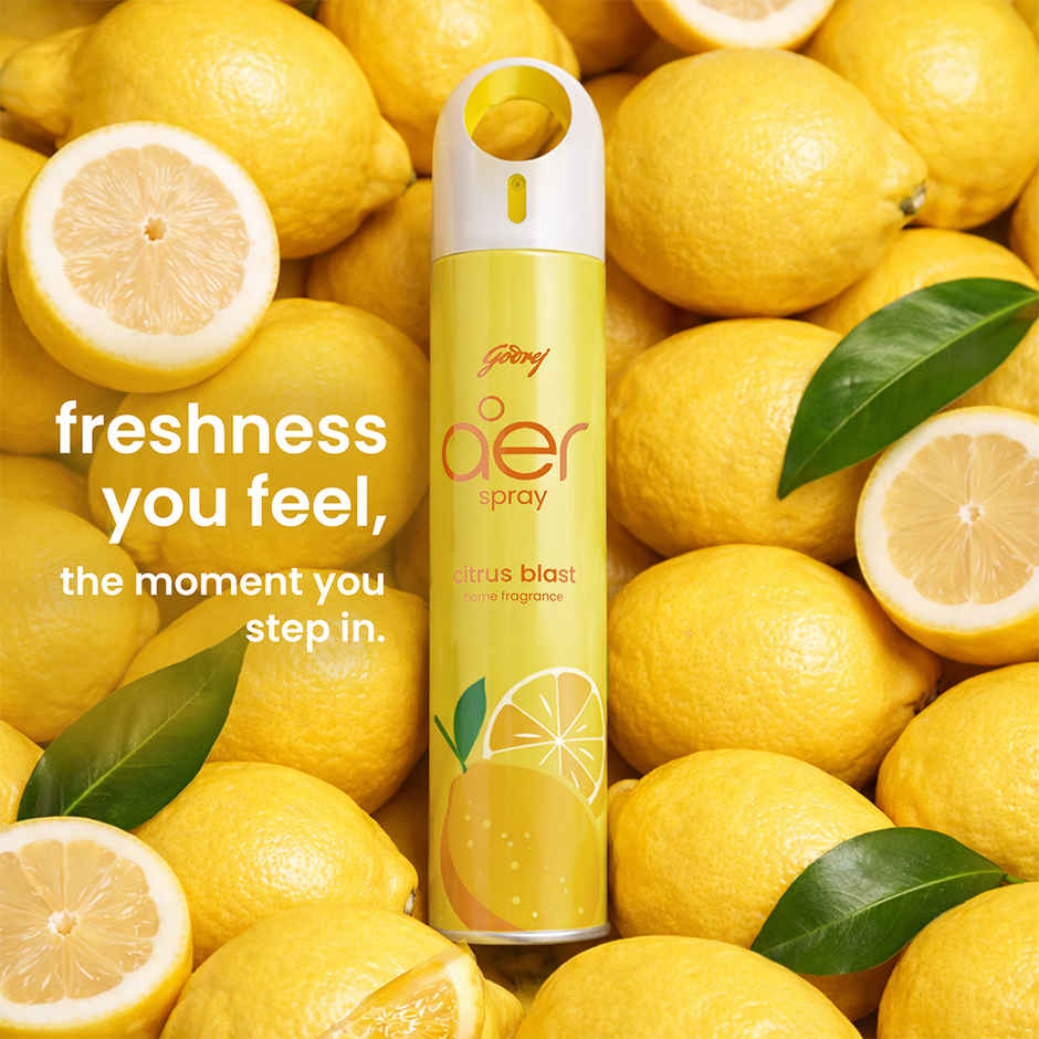 Godrej aer Spray Room Freshener for Home & Office - Citrus Blast