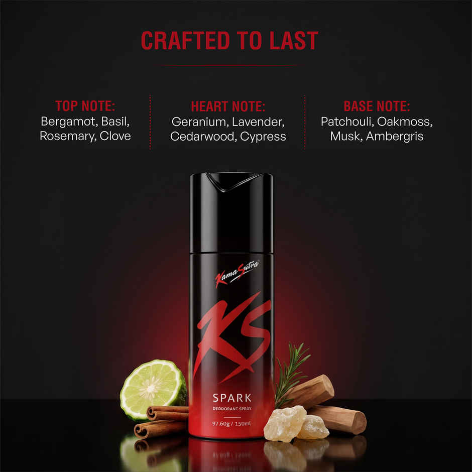 KamaSutra Spark Deodorant for Men