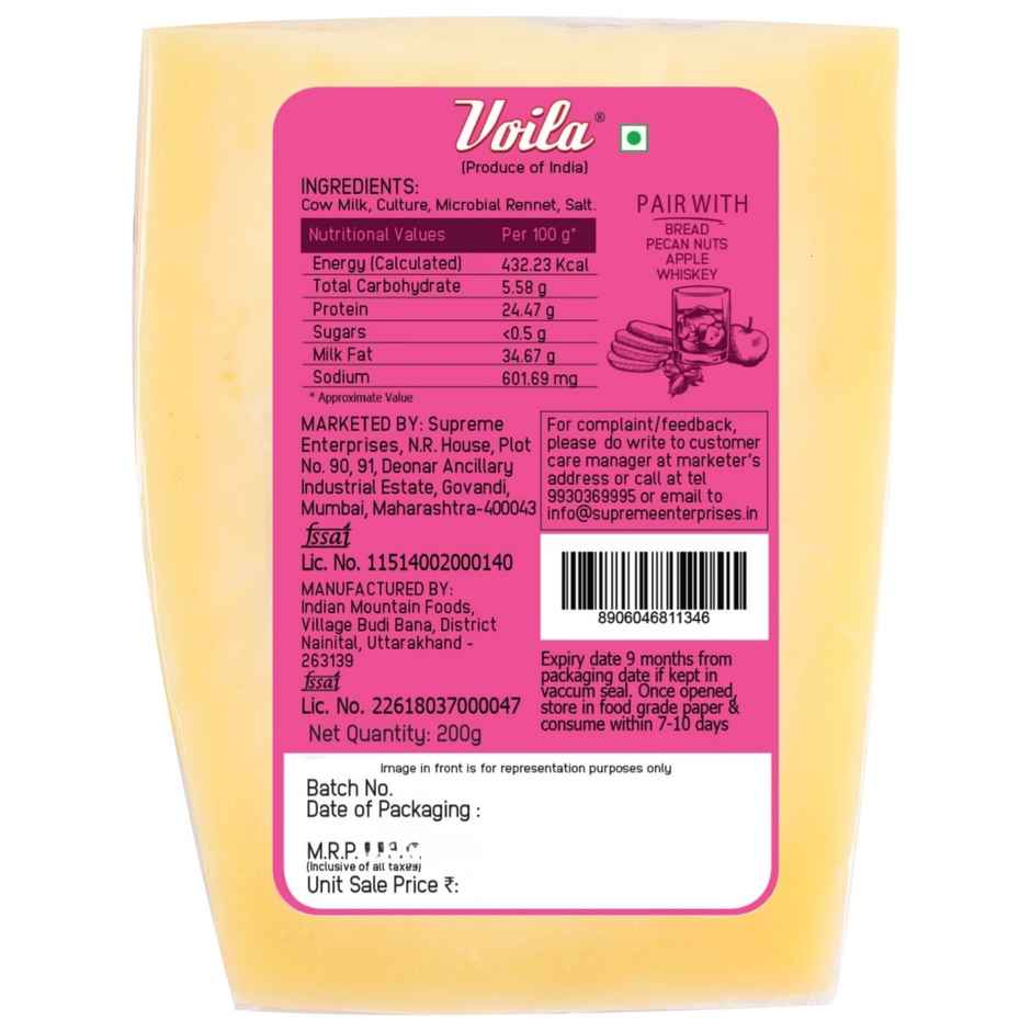 Voila Himalayan Gruyere