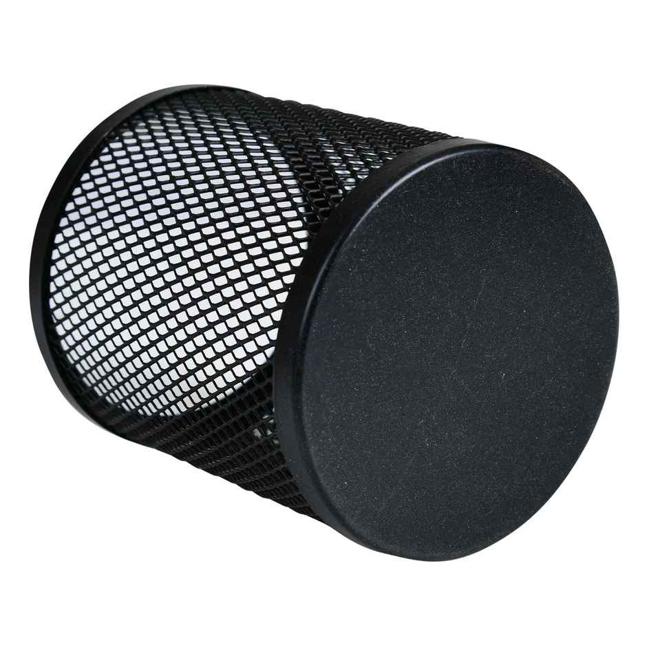 Worldone Mesh Metal Pencil/ Pen Holder (Black)