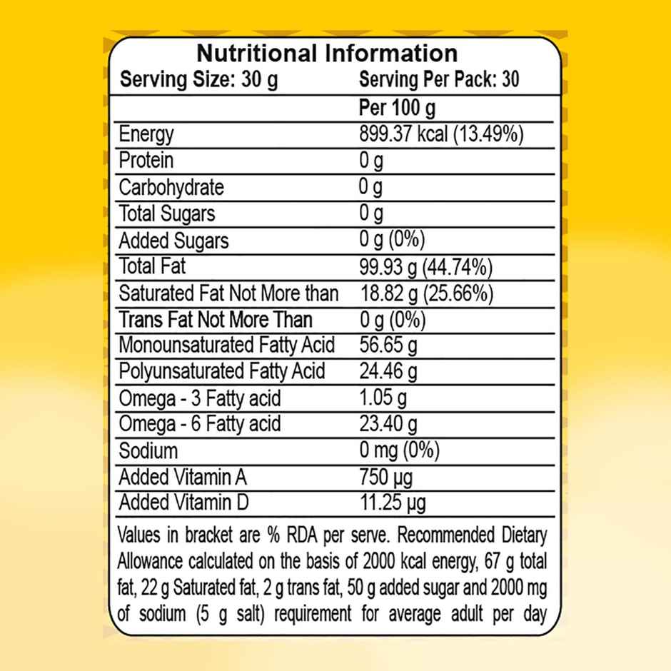 Patanjali Groundnut Oil Bottle